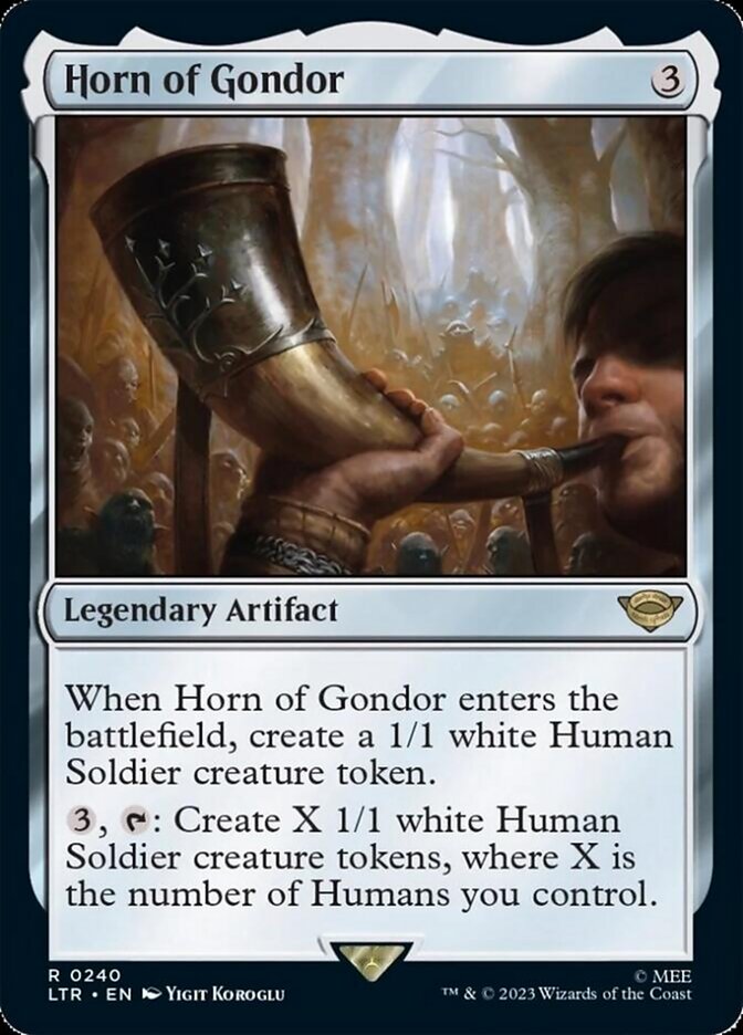 Horn of Gondor [The Lord of the Rings: Tales of Middle-Earth] - Evolution TCG