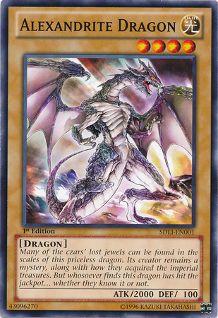 Alexandrite Dragon [SDLI-EN001] Common - Evolution TCG