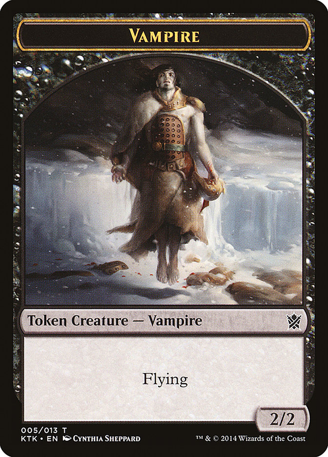 Vampire Token [Khans of Tarkir Tokens] - Evolution TCG