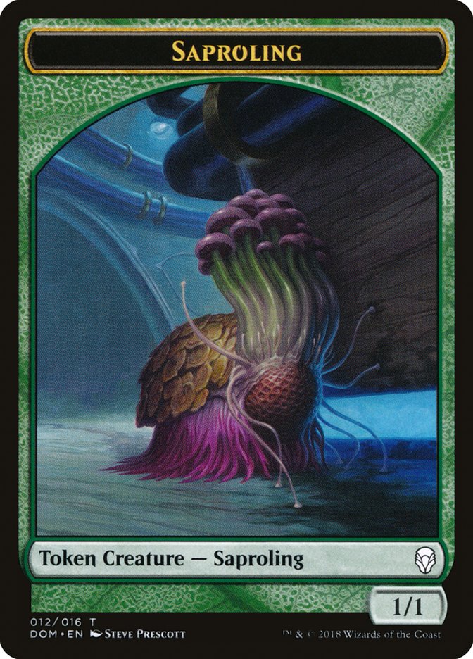 Saproling Token (012/016) [Dominaria Tokens] - Evolution TCG