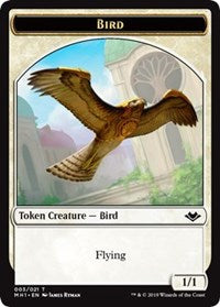 Bird (003) // Myr (019) Double-Sided Token [Modern Horizons Tokens] - Evolution TCG