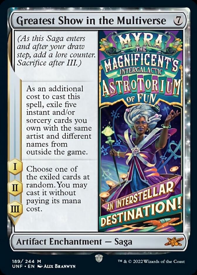 Greatest Show in the Multiverse [Unfinity] - Evolution TCG