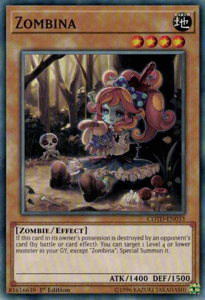 Zombina [COTD-EN033] Common - Evolution TCG