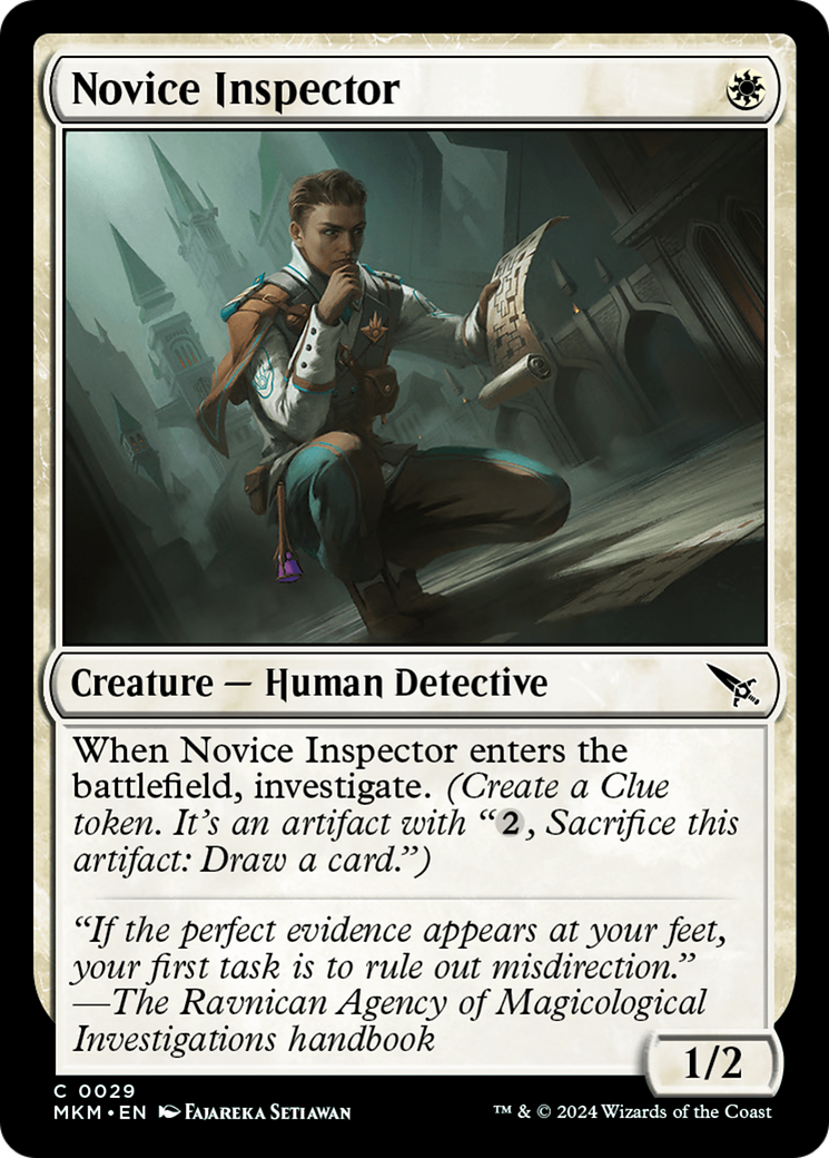 Novice Inspector [Murders at Karlov Manor] - Evolution TCG