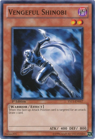 Vengeful Shinobi [YS11-EN017] Common - Evolution TCG
