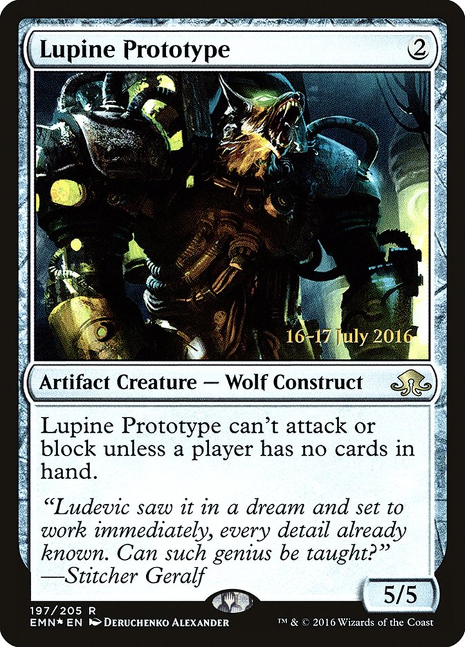 Lupine Prototype [Eldritch Moon Prerelease Promos] - Evolution TCG