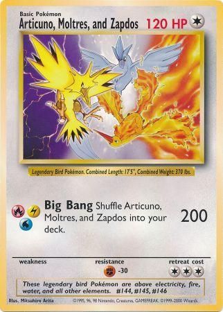 Articuno, Moltres, and Zapdos (Jumbo Card) [Miscellaneous Cards] - Evolution TCG