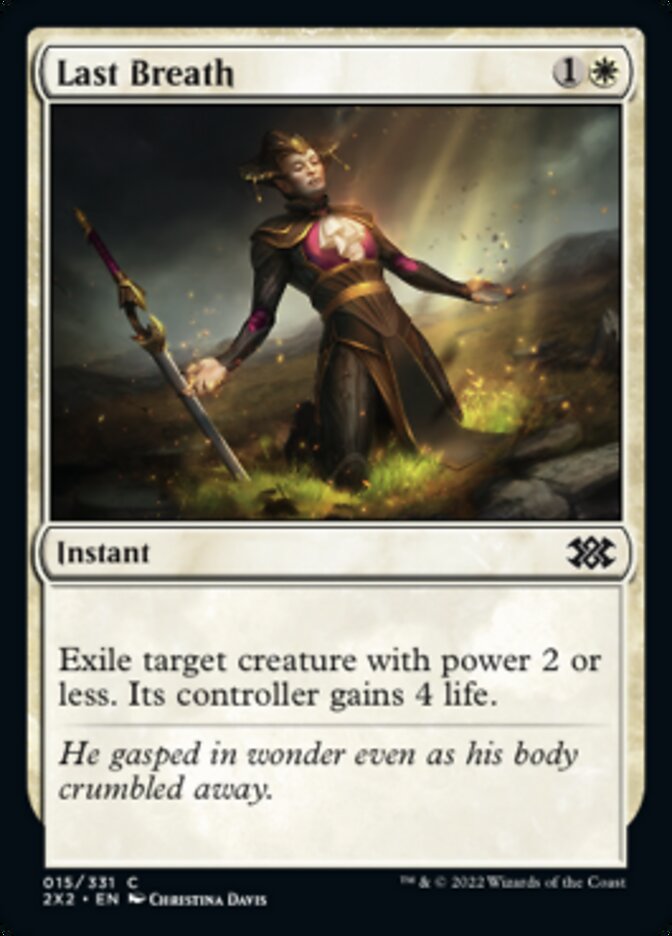Last Breath [Double Masters 2022] - Evolution TCG