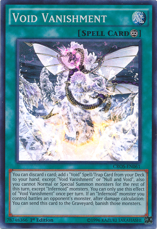 Void Vanishment [CROS-EN061] Super Rare - Evolution TCG