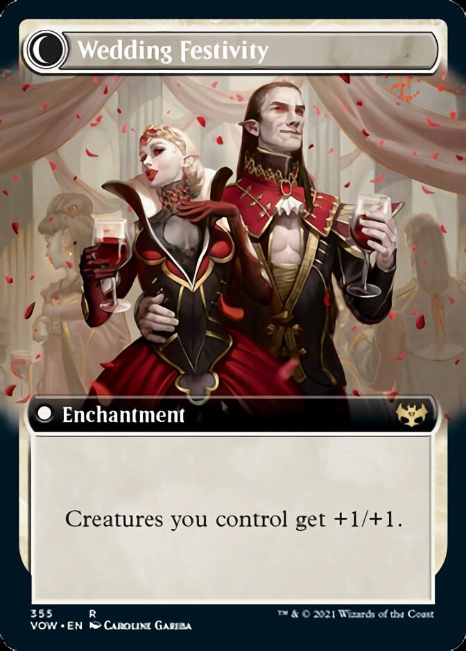 Wedding Announcement // Wedding Festivity (Extended Art) [Innistrad: Crimson Vow] - Evolution TCG