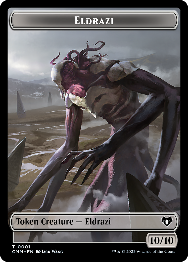 Eldrazi // Myr Double-Sided Token [Commander Masters Tokens] - Evolution TCG