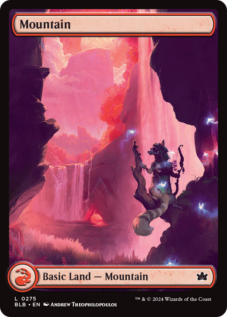 Mountain (0275) [Bloomburrow] - Evolution TCG