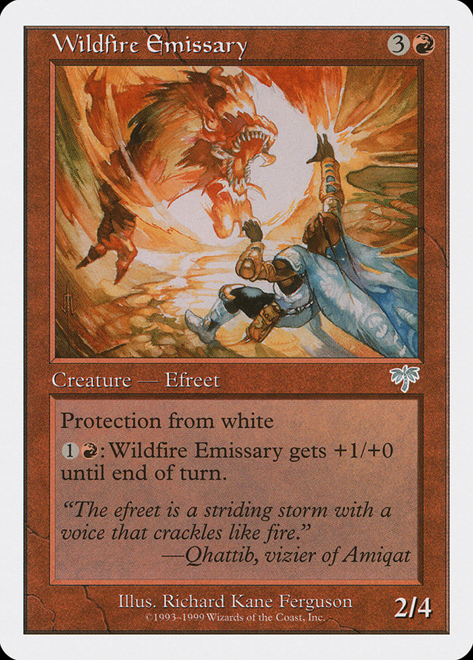Wildfire Emissary [Battle Royale] - Evolution TCG