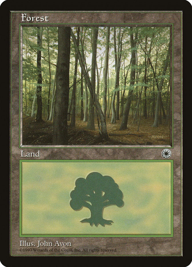 Forest (Brown Signature) [Portal] - Evolution TCG