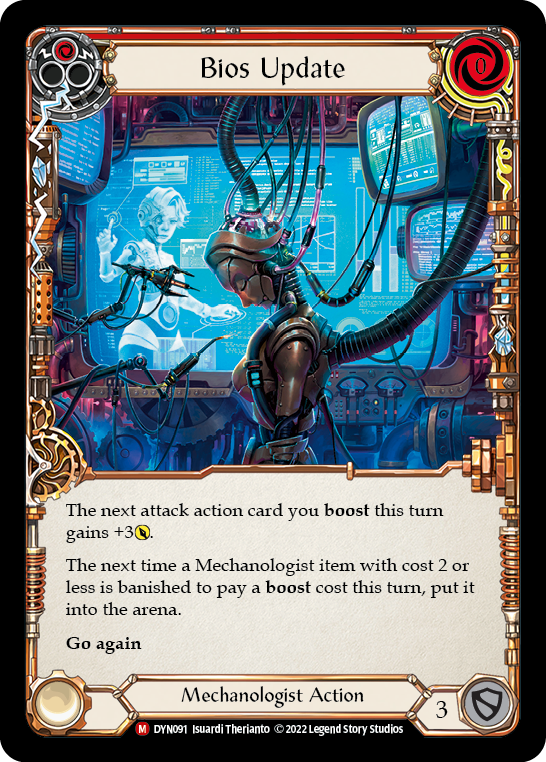 Bios Update [DYN091] (Dynasty)  Rainbow Foil - Evolution TCG