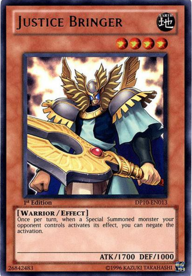 Justice Bringer [DP10-EN013] Ultra Rare - Evolution TCG