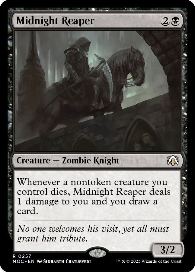 Midnight Reaper [March of the Machine Commander] - Evolution TCG