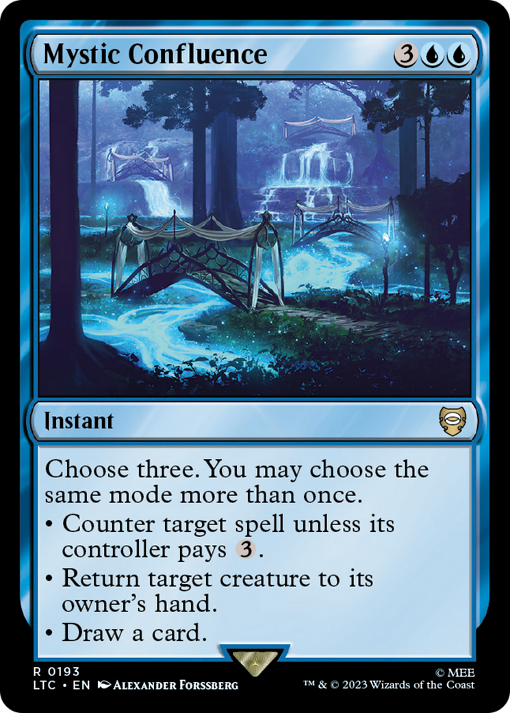 Mystic Confluence [The Lord of the Rings: Tales of Middle-Earth Commander] - Evolution TCG