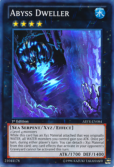 Abyss Dweller [ABYR-EN084] Super Rare - Evolution TCG