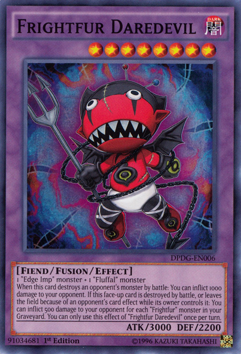 Frightfur Daredevil [DPDG-EN006] Super Rare - Evolution TCG