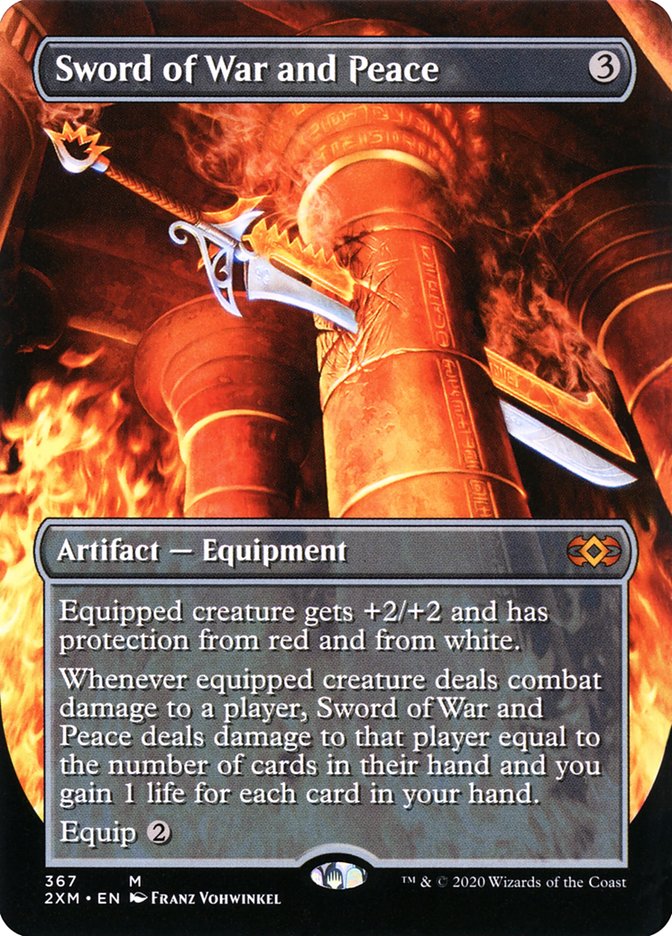 Sword of War and Peace (Toppers) [Double Masters] - Evolution TCG