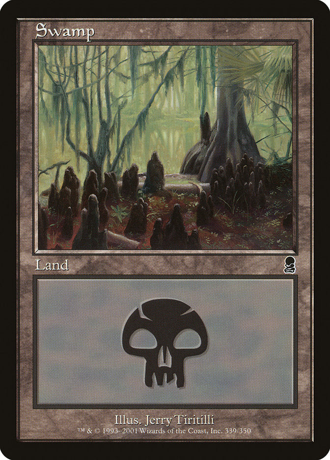 Swamp (339) [Odyssey] - Evolution TCG