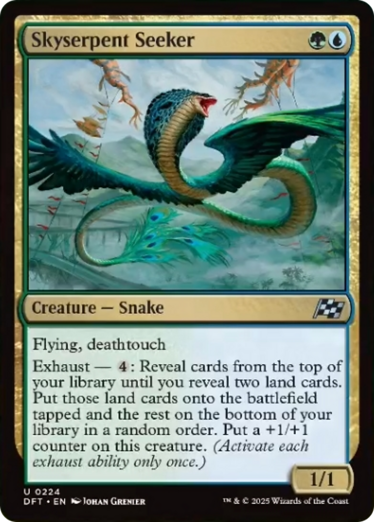 Skyserpent Seeker [Aetherdrift] - Evolution TCG