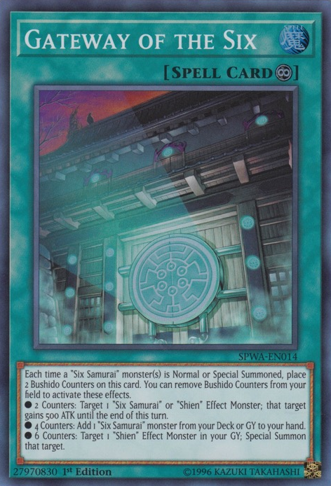 Gateway of the Six [SPWA-EN014] Super Rare - Evolution TCG