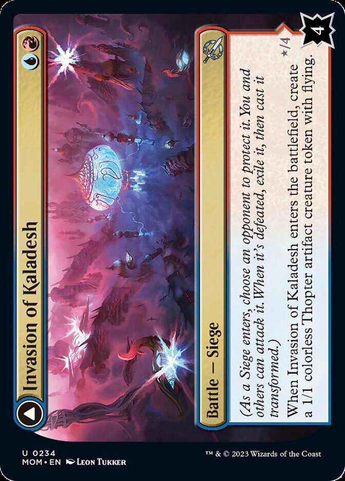Invasion of Kaladesh // Aetherwing, Golden-Scale Flagship [March of the Machine] - Evolution TCG