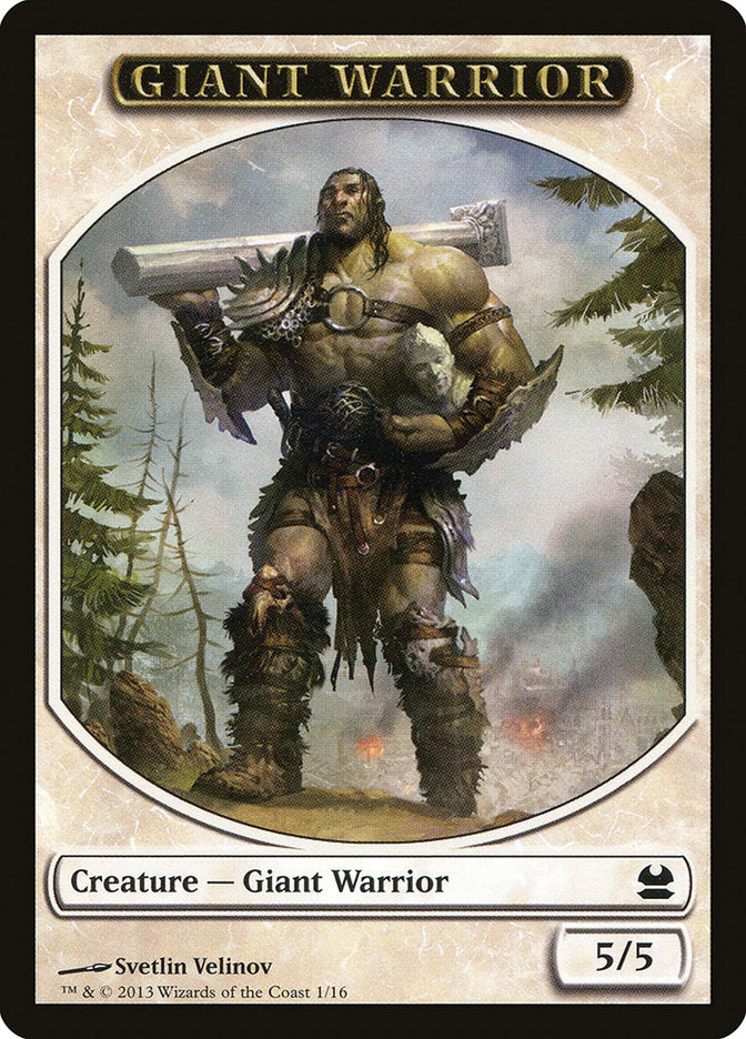 Giant Warrior Token [Modern Masters Tokens] - Evolution TCG