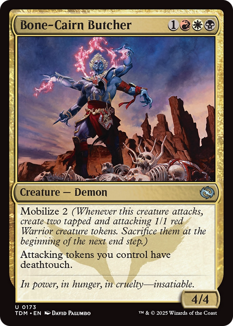 Bone-Cairn Butcher [Tarkir: Dragonstorm] - Evolution TCG