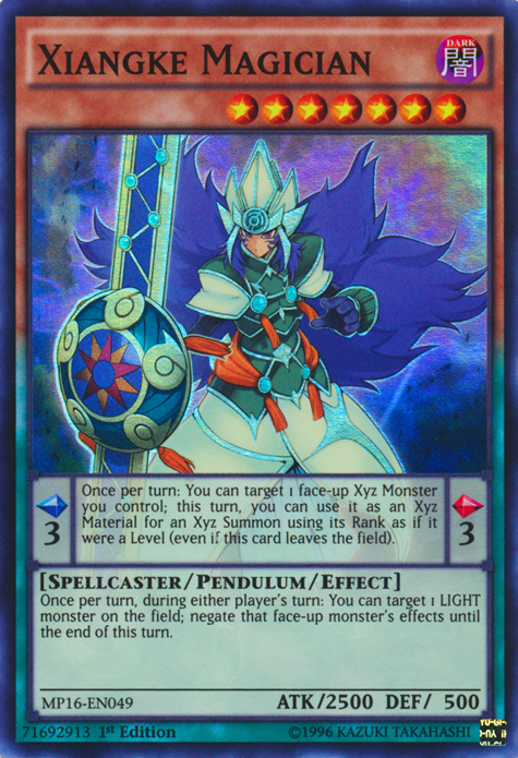 Xiangke Magician [MP16-EN049] Super Rare - Evolution TCG
