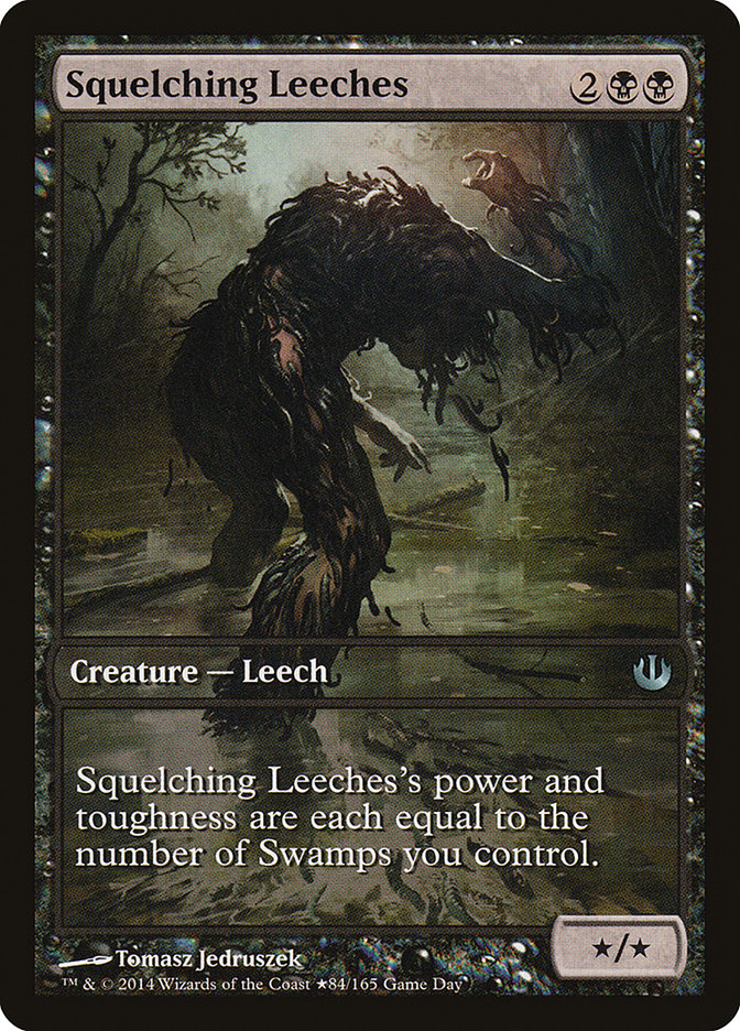 Squelching Leeches (Game Day) [Journey into Nyx Promos] - Evolution TCG