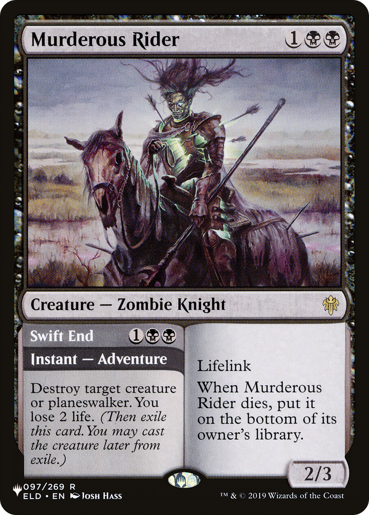 Murderous Rider [The List] - Evolution TCG
