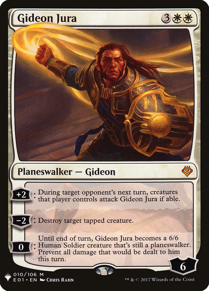 Gideon Jura [The List] - Evolution TCG