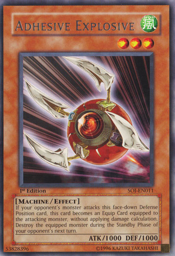 Adhesive Explosive [SOI-EN011] Rare - Evolution TCG