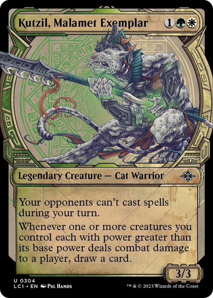 Kutzil, Malamet Exemplar (Showcase) [The Lost Caverns of Ixalan] - Evolution TCG