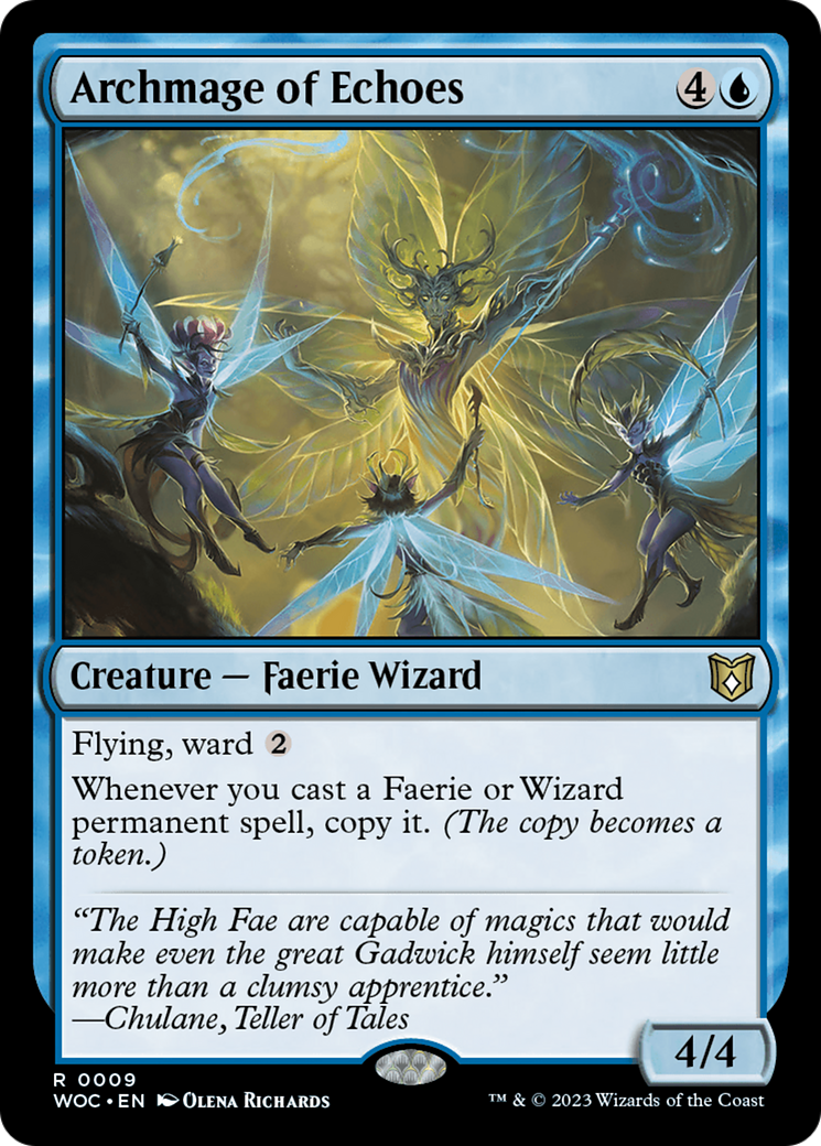 Archmage of Echoes [Wilds of Eldraine Commander] - Evolution TCG