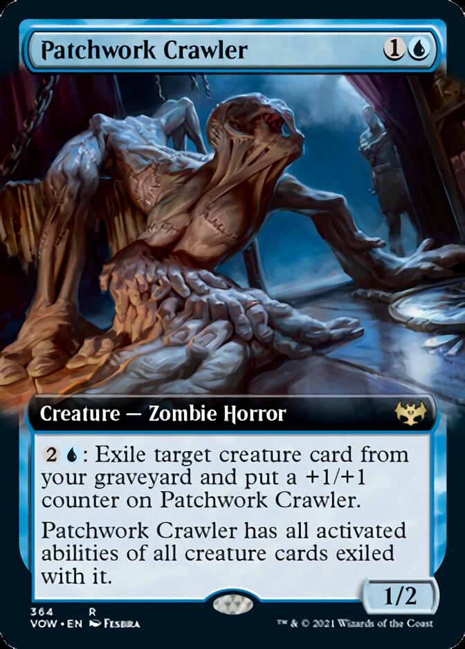 Patchwork Crawler (Extended Art) [Innistrad: Crimson Vow] - Evolution TCG