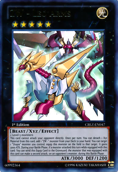 ZW - Leo Arms [CBLZ-EN047] Ultra Rare - Evolution TCG