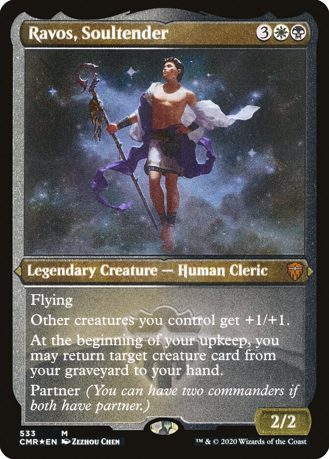 Ravos, Soultender (Etched) [Commander Legends] - Evolution TCG