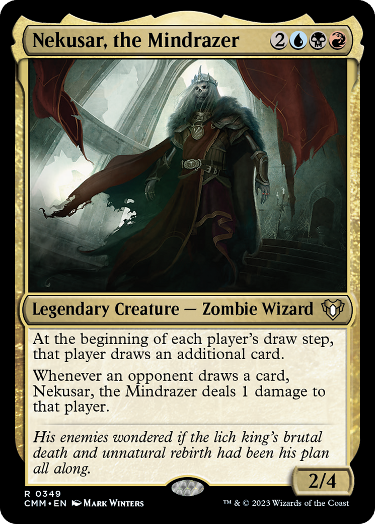 Nekusar, the Mindrazer [Commander Masters] - Evolution TCG