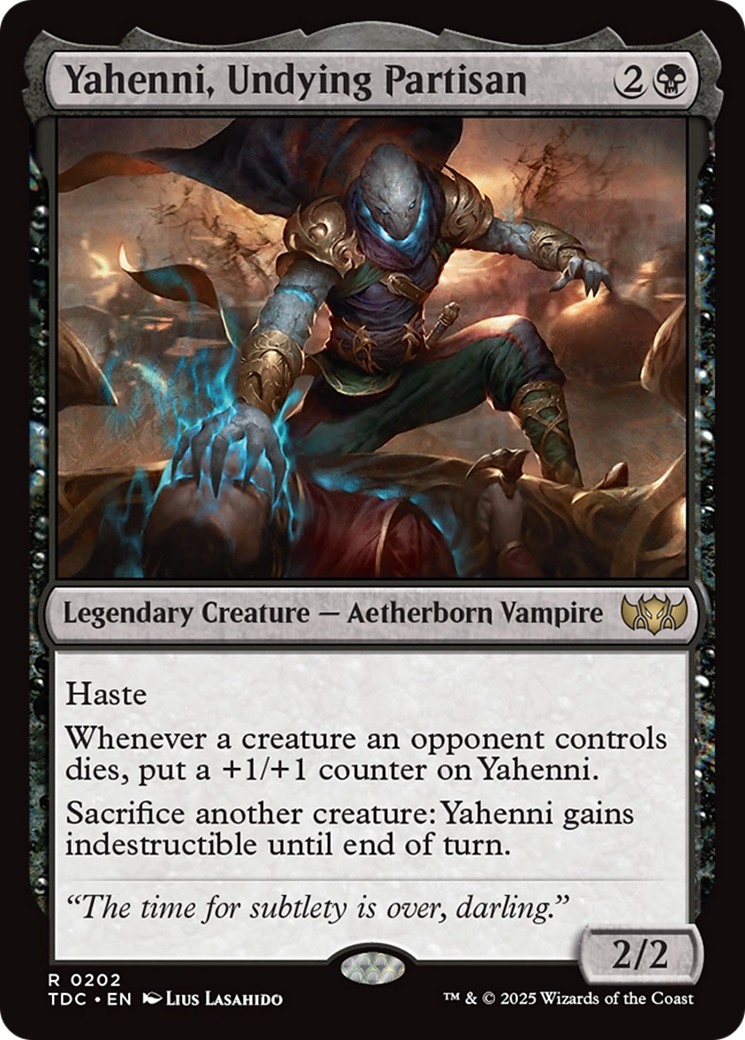Yahenni, Undying Partisan [Tarkir: Dragonstorm Commander] - Evolution TCG