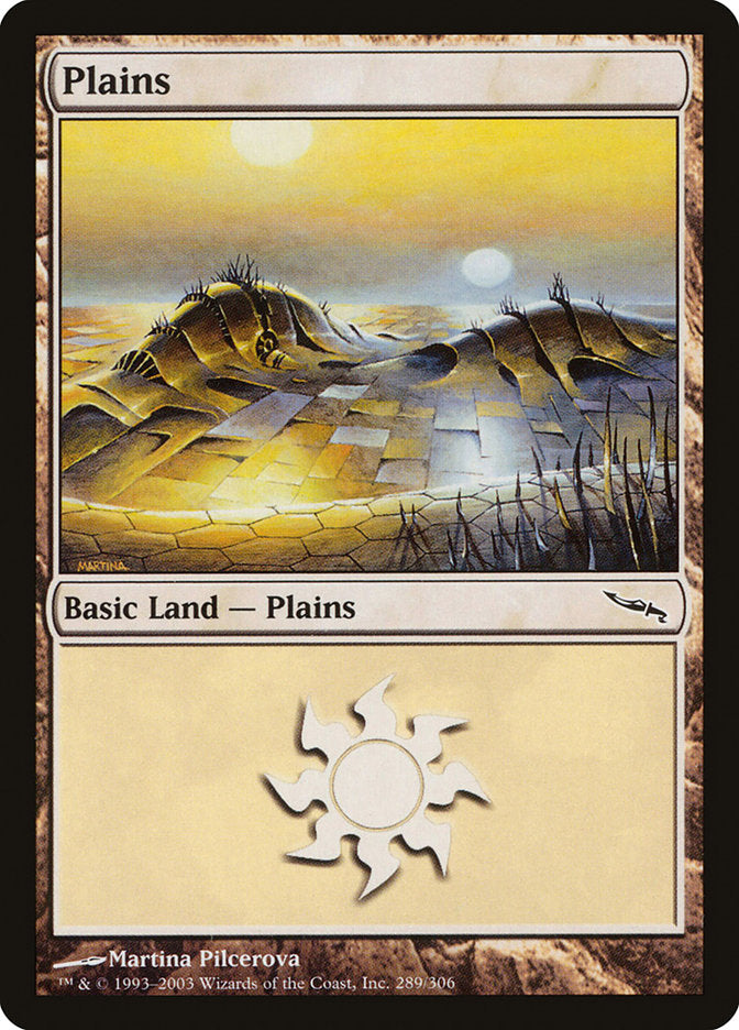 Plains (289) [Mirrodin] - Evolution TCG