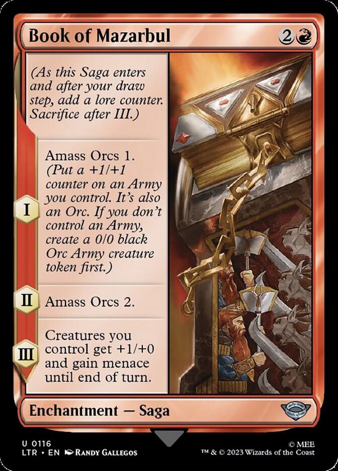 Book of Mazarbul [The Lord of the Rings: Tales of Middle-Earth] - Evolution TCG
