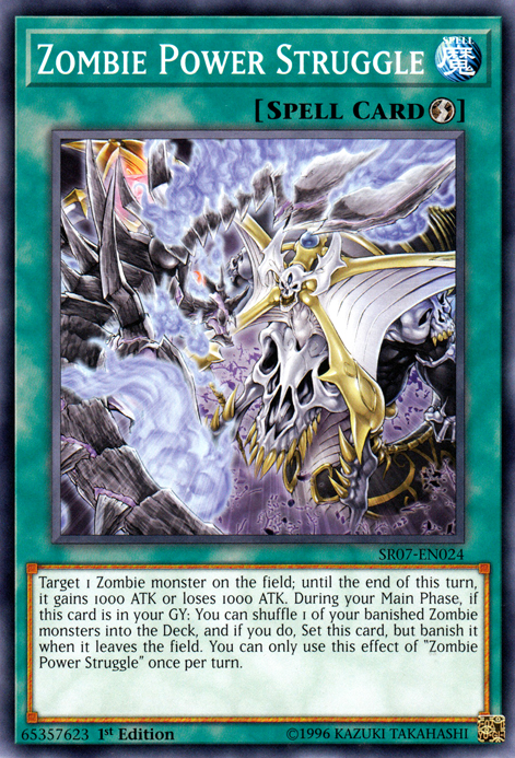 Zombie Power Struggle [SR07-EN024] Common - Evolution TCG