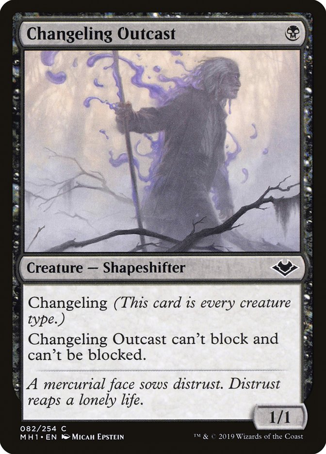 Changeling Outcast [Modern Horizons] - Evolution TCG