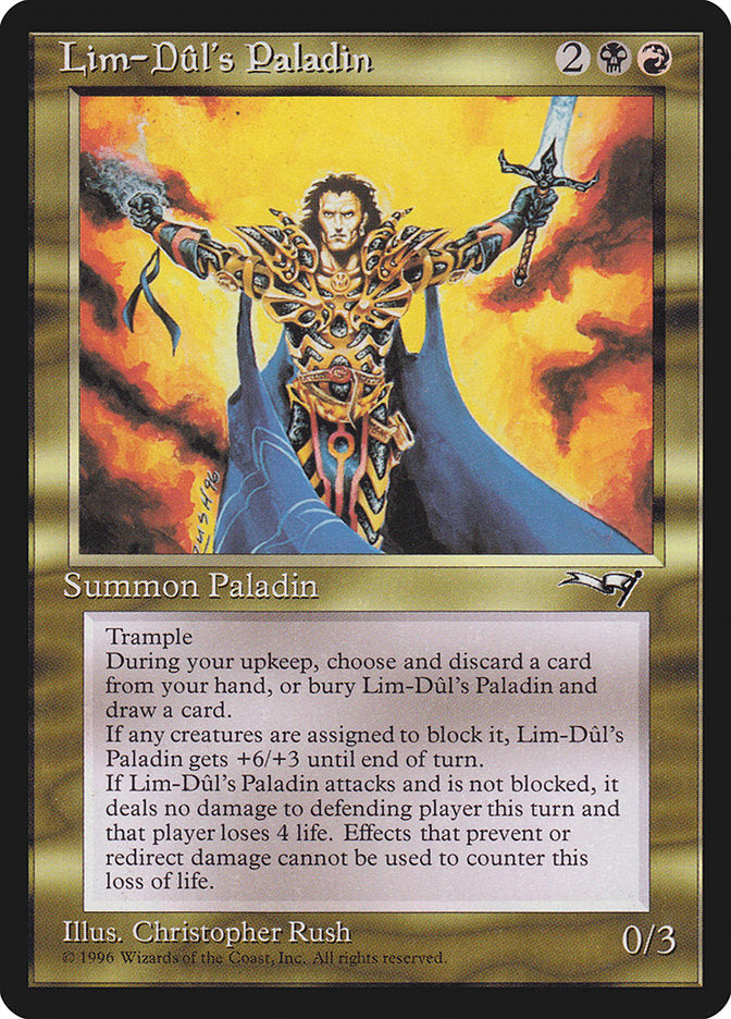 Lim-Dul's Paladin [Alliances] - Evolution TCG