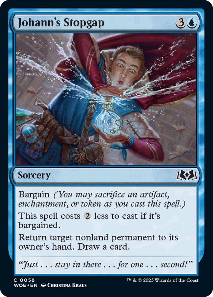 Johann's Stopgap [Wilds of Eldraine] - Evolution TCG