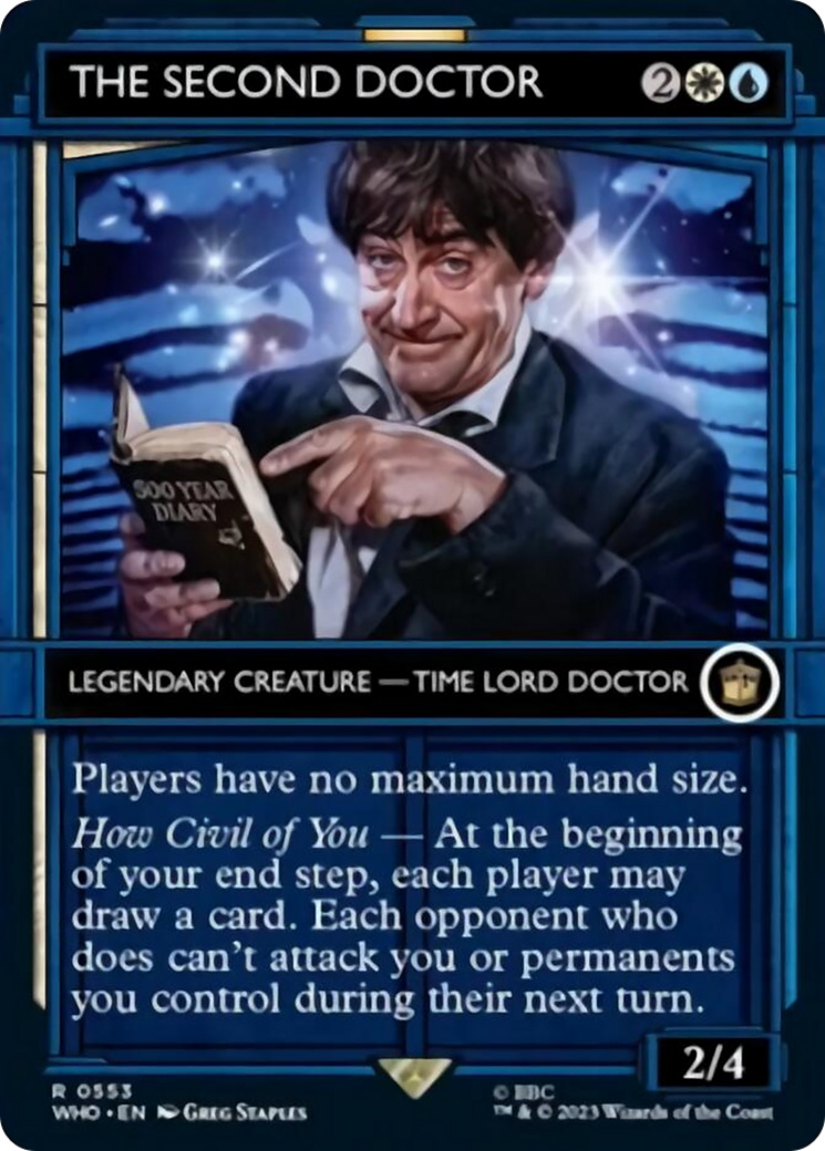 The Second Doctor (Showcase) [Doctor Who] - Evolution TCG